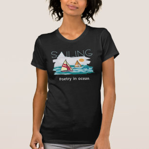 Camiseta Navigação SUPERIOR, poesia no oceano