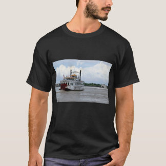 Camiseta Navio a vapor no Mississippi perto de Nova Orleans