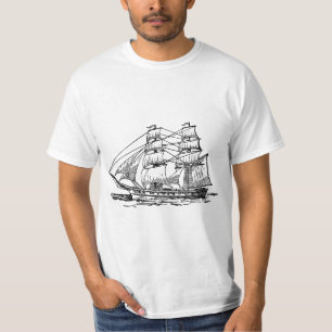 Camiseta Navio à vela (Brigada)
