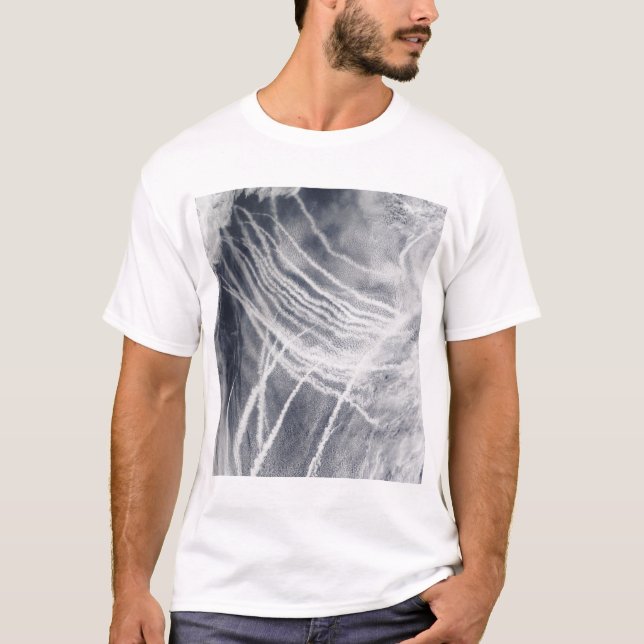 Camiseta Navio atravessa o oceano Pacífico norte (Frente)