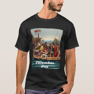 Camiseta Navio Columbus Day