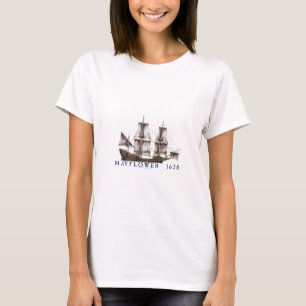 Camiseta navio de 9 mayflower