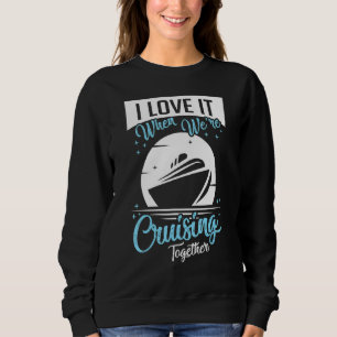 Camiseta Navio de Cruzeiro Adoro quando estamos cruzando