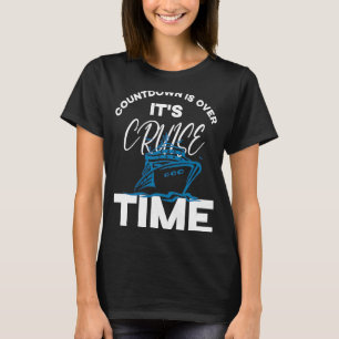 Camiseta Navio de cruzeiro Amigos que cruzam juntos no últi