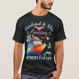 Camiseta Navio De Cruzeiro Marido E Parceiros De Cruzeiro D