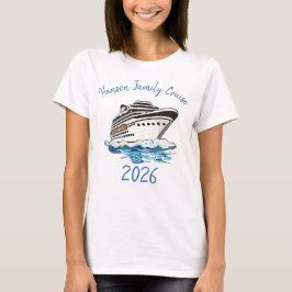 Camiseta Navio de Cruzeiro Personalizado