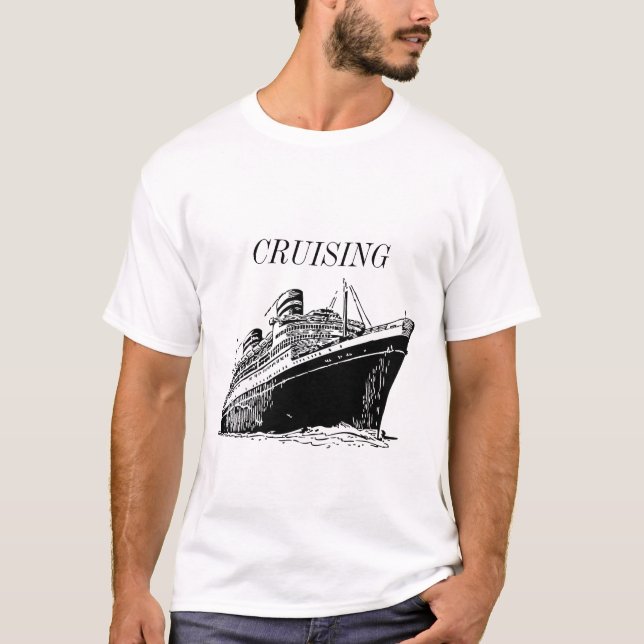 Camiseta Navio de cruzeiros (Frente)