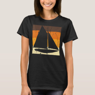 Camiseta Navio de navegação de bordo catamaran Yacht Sail S