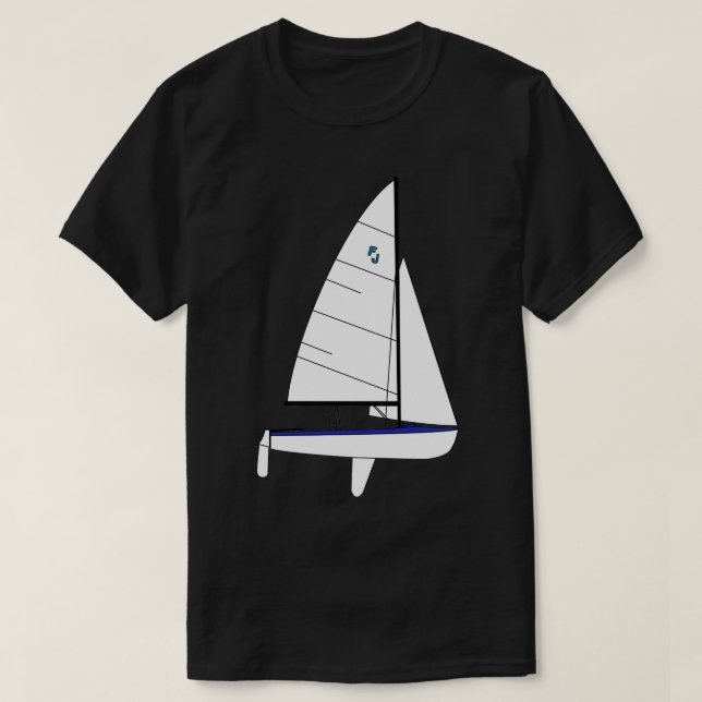 Camiseta Navio de navegação Júnior internacional 2 (Frente do Design)