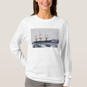 Camiseta Navio de tosquiadeira "jaqueta vermelha "
