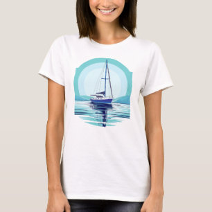 Camiseta Navio de vela ancorado