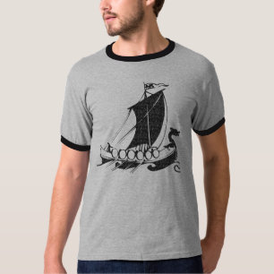 Camiseta Navio de Viking