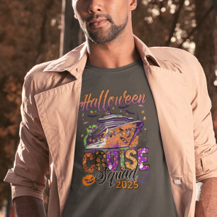 Camiseta Navio do Esquadrão do Cruzeiro de Halloween 