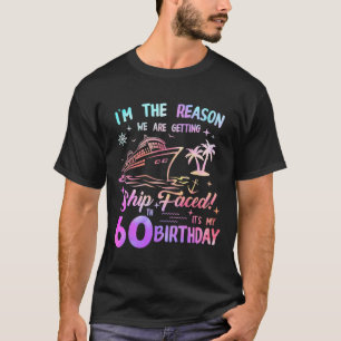 Camiseta Navio Enfrentou Cruzeiro de 60 Anos de Idade 60 An