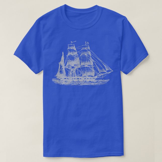 Camiseta Navio Fantasma À Meia-Noite (Frente do Design)