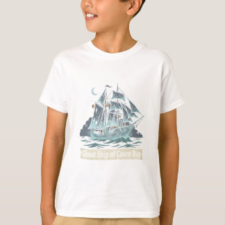 Camiseta Navio Fantasma da Baía de Casco
