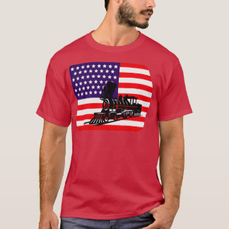 Camiseta Navio Ferroviário - Pavilhão Americano
