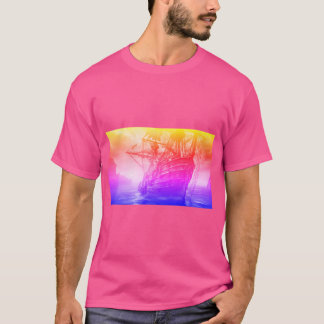 Camiseta Navio mítico (estilo arco-íris)