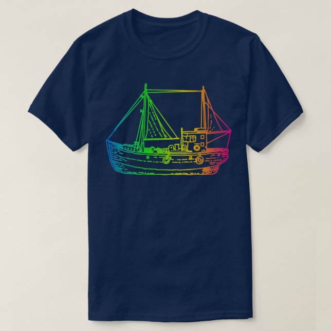 Camiseta Navio pirata (Frente do Design)
