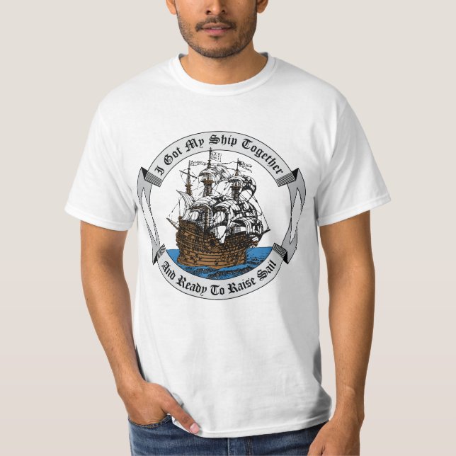 Camiseta Navio pirata (Frente)