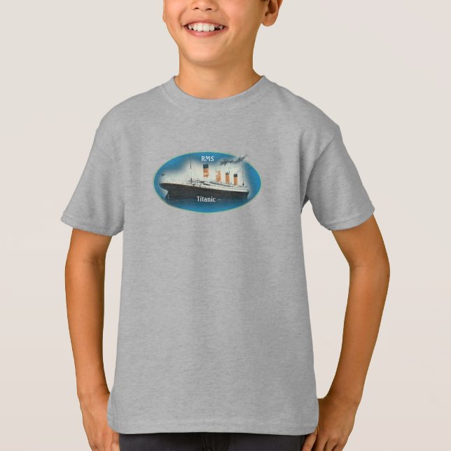 Camiseta Navio Titanic (Frente)