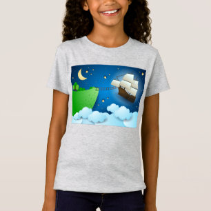 Camiseta Navio voador no desembarque