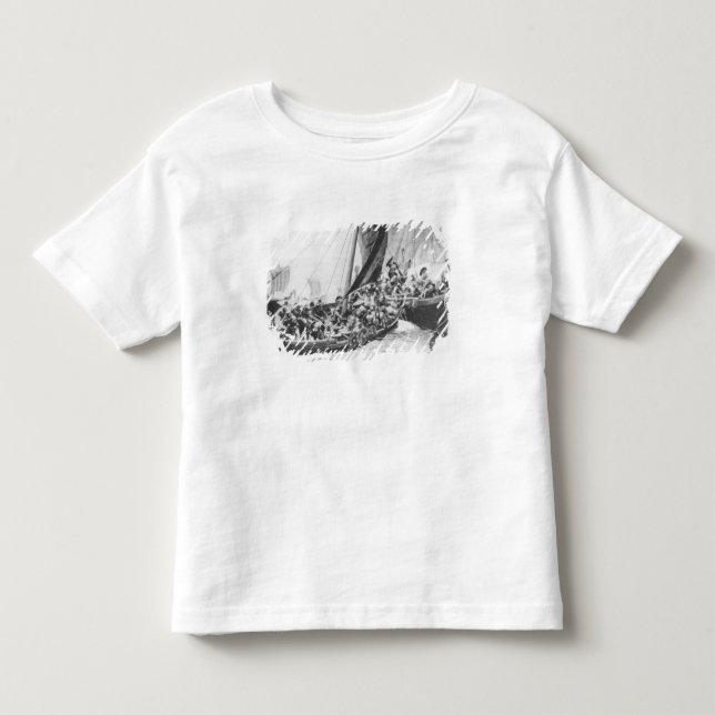 Camiseta Navios de Viking (Frente)