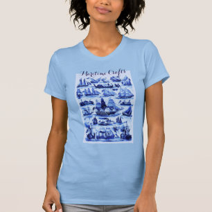 Camiseta NAVIOS DE VINTAGEM, NAVIOS DE VELOCIDADE, Marinho