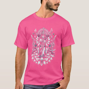 Camiseta Navratri E Dussehra Deusa Durga Puja Hindu Fes