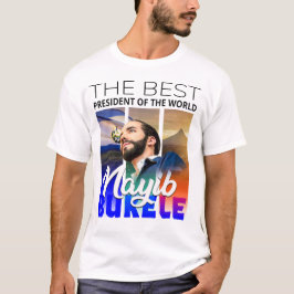 Camiseta Nayib Bukele Presidente / Diseño El Salvador