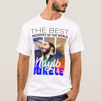 Camiseta Nayib Bukele Presidente / Diseño El Salvador