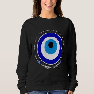 Camiseta Nazar Blue Mau Eye Mashallah Inshallah Mashaall