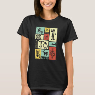 Camiseta Nazca Lines Peru: Aranha-macaco Geoglyph