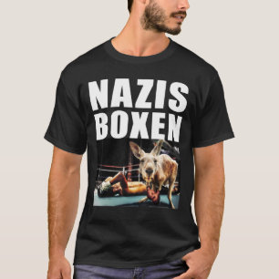 Camiseta Nazis Boxando Demo Contra A Direita E A Violência