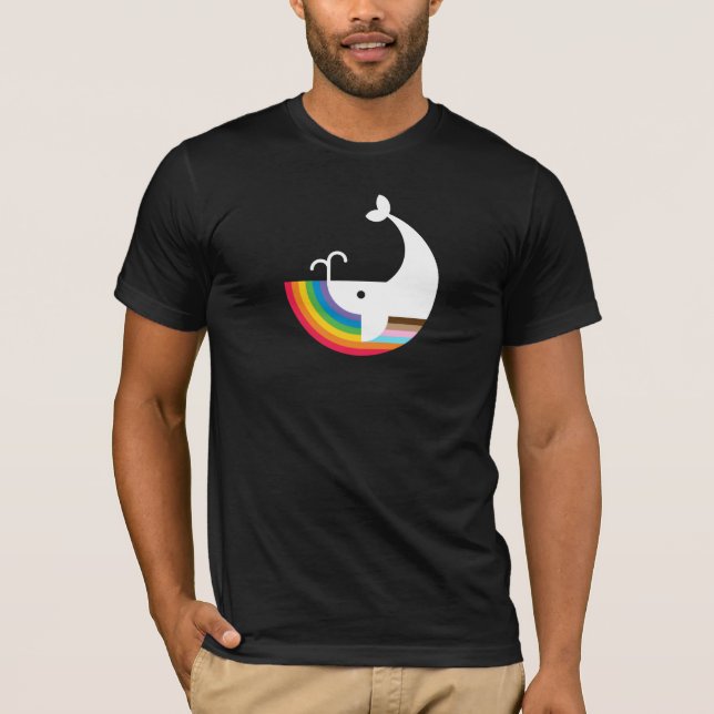 Camiseta NB: Chá de Baleia de Corte (Premium) (Frente)