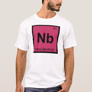 Camiseta Nb - Novo Símbolo de Química de Massachusetts Bedf