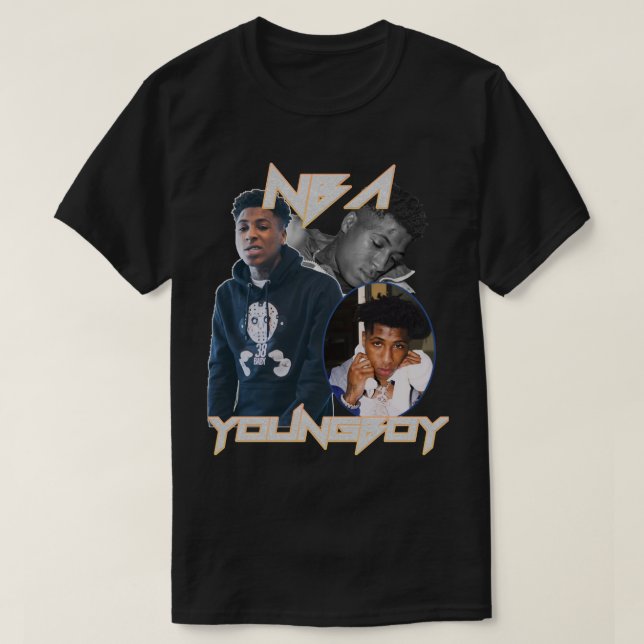Camiseta NBA YOUNGBOY Clássico T Shirt (Frente do Design)