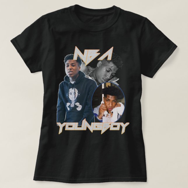 Camiseta NBA YOUNGBOY Clássico T Shirt (Frente do Design)