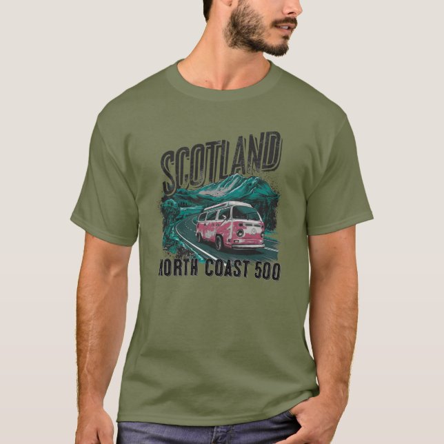 CAMISETA NC500 ESCÓCIA COSTA DO NORTE 500 (Frente)