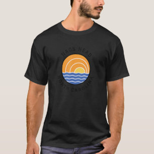 Camiseta Nc Cabeça Colorida Retrófica Onda Oceânica Legal S