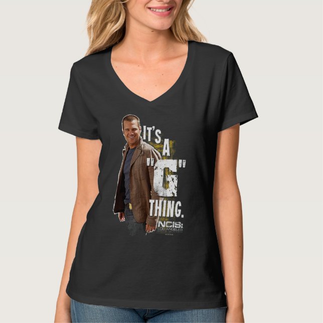 Camiseta Ncis Los Angeles G Thing (Frente)