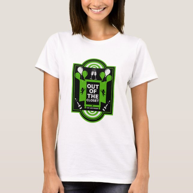 Camiseta NCOD do Dia Nacional de Saída (Frente)