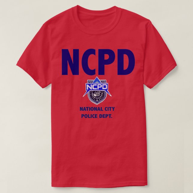 CAMISETA NCPD MERCH (Frente do Design)