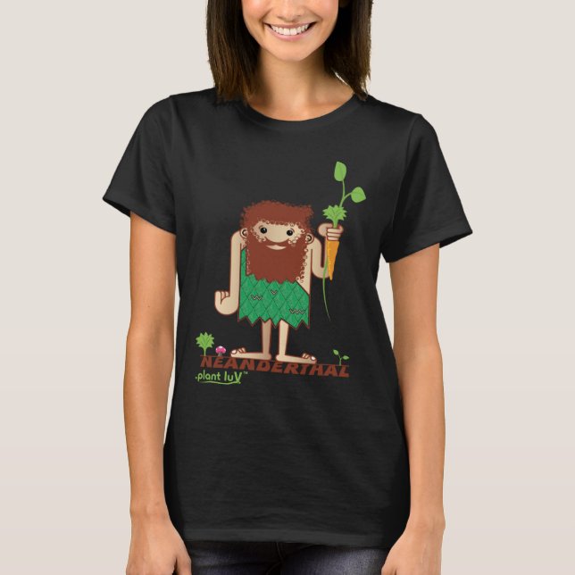 CAMISETA NEANDERTHAL   STONE AGED PALEOLITHIC CAVEMAN (Frente)