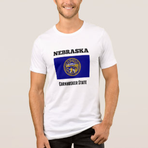 Camiseta Nebraska, Cornhusker State,