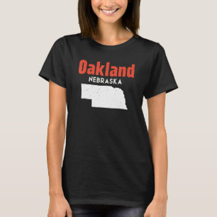 Camiseta Nebraska EUA Estado América Viagem Nebraskan Oakla