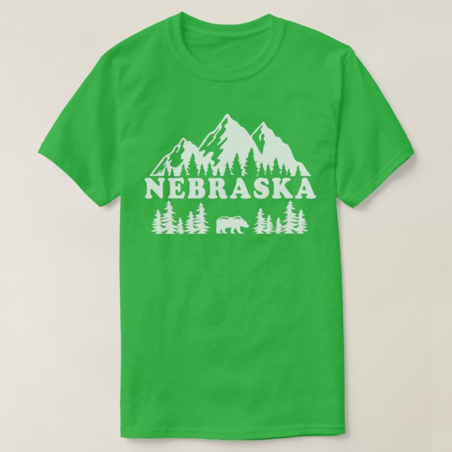 Camiseta Nebraska Hiking (Frente do Design)