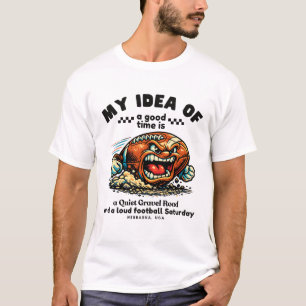 Camiseta Nebraska: minha ideia de um bom momento