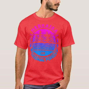 Camiseta Nebraska National Forest State Nature Lan