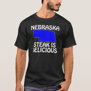 Camiseta Nebraska - O Steak É Delicioso